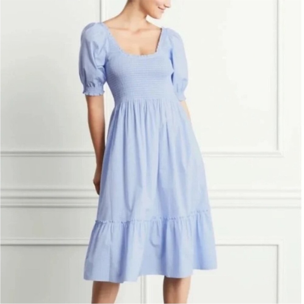 Hill House The Louisa Nap Dress in Hydrangea Gingham Size XS